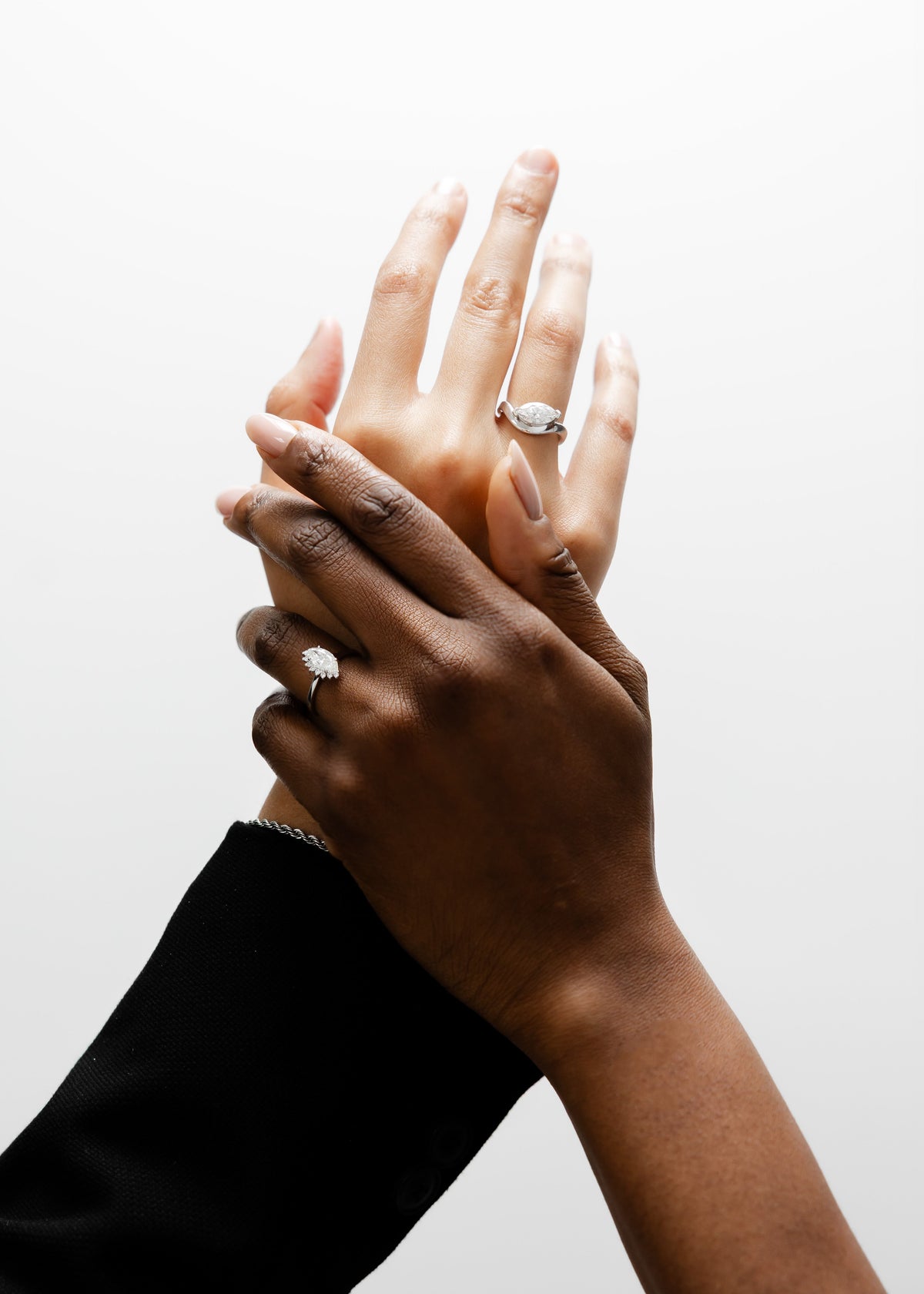 A Queer Couple’s Guide to Coordinating Engagement Rings – VENVS