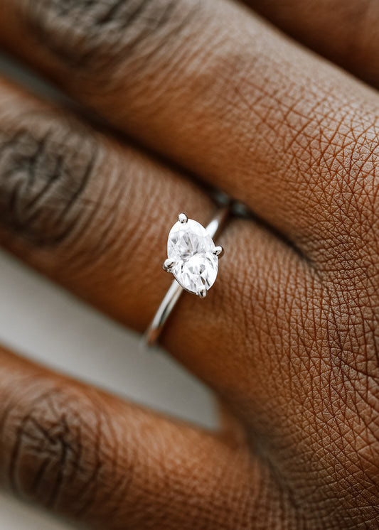 Moissanite: The Biggest Bling for your Buck!