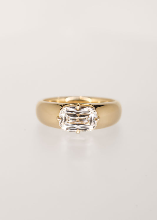 The Arlo | 2.07ct Ashoka Cut Lab Grown Diamond | Yellow Gold