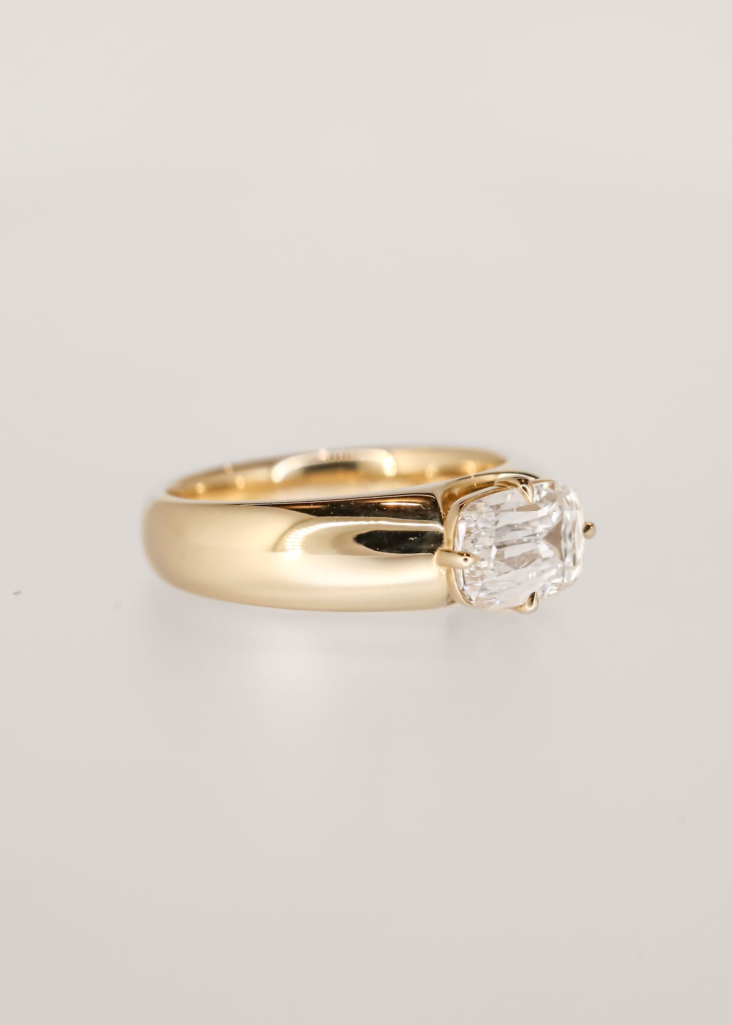 The Arlo | 2.07ct Ashoka Cut Lab Grown Diamond | Yellow Gold