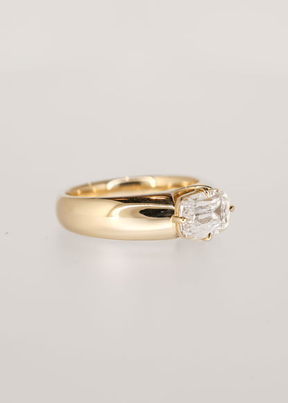 The Arlo | 2.07ct Ashoka Cut Lab Grown Diamond | Yellow Gold