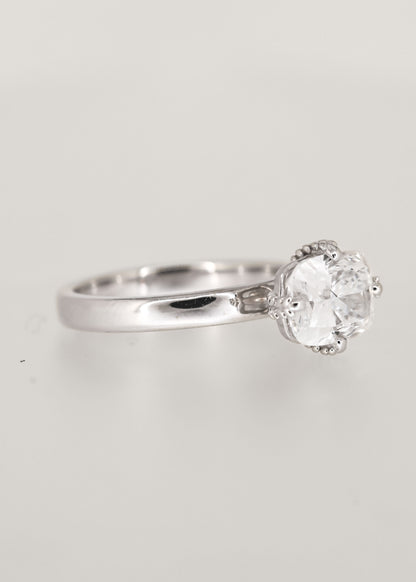 The Sloane | 2.46ct Cushion Lab Diamond | White Gold