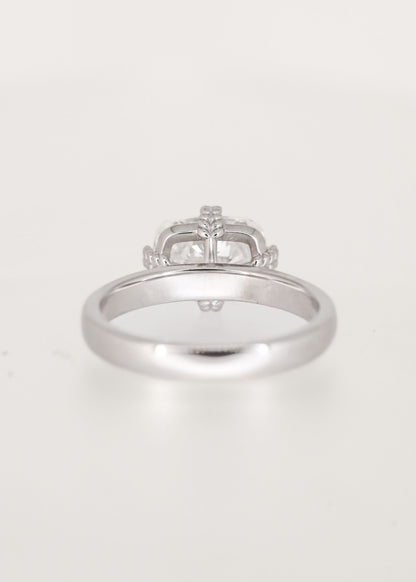 The Sloane | 2.46ct Cushion Lab Diamond | White Gold