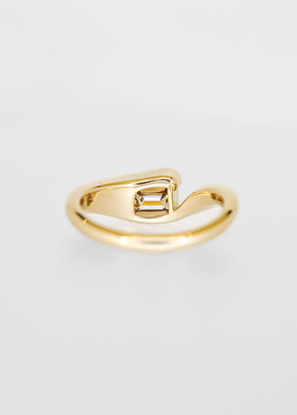 The Ember | 1.04ct Natural Champagne Diamond | Yellow Gold