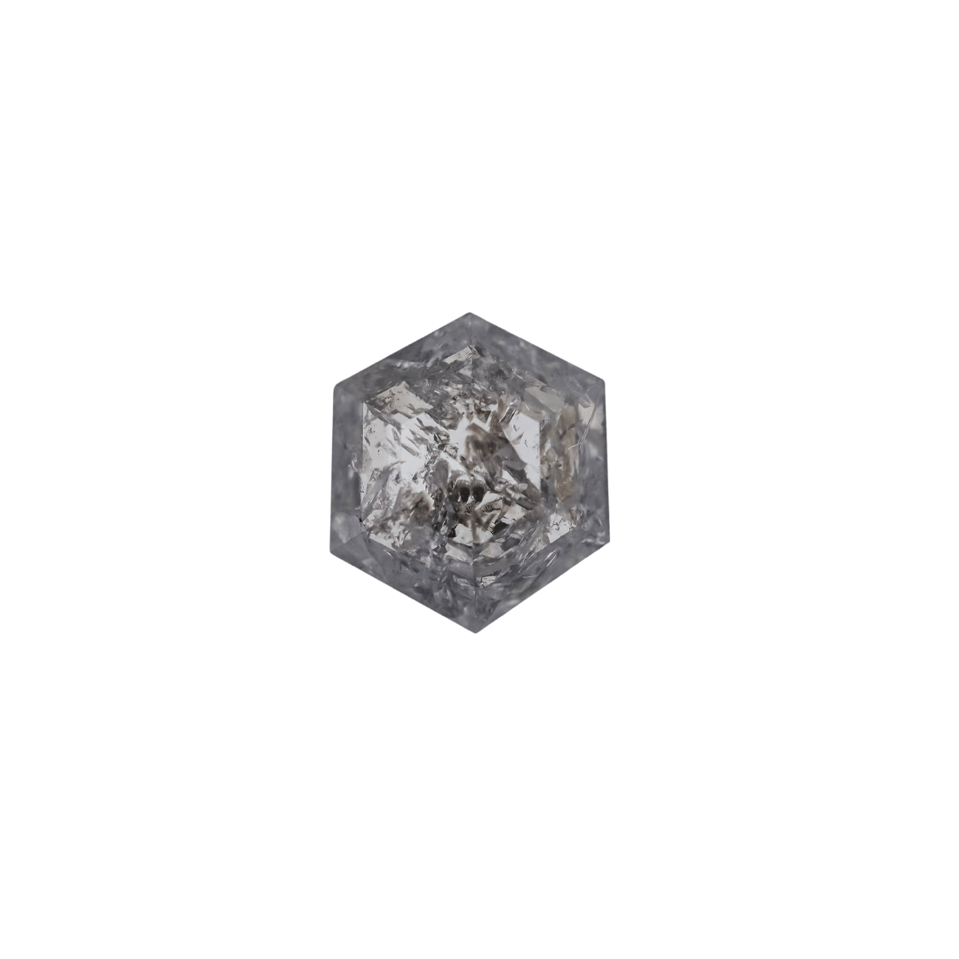 The Wolfe | 18k | White | Size 6 | Stone HX187 | Dune Ring Box | Custom Engraving:  +$0