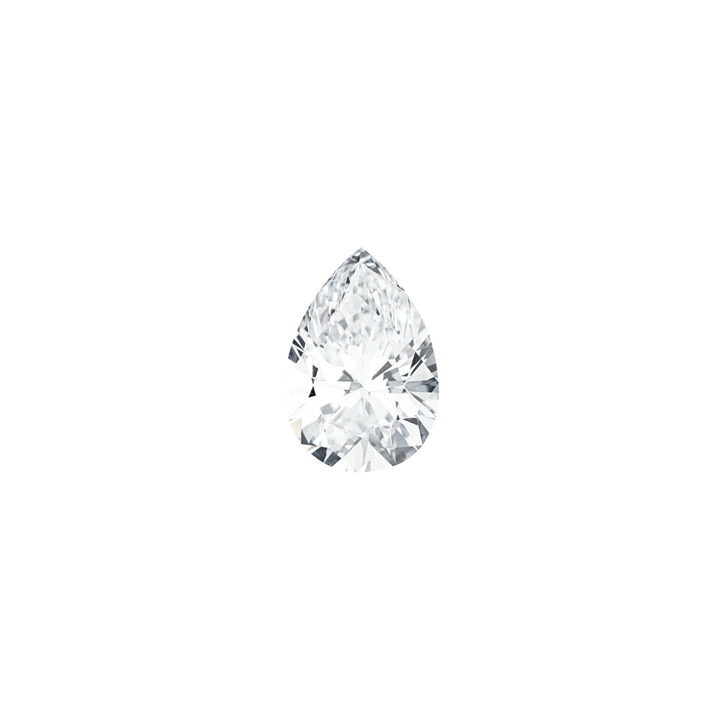 The Apollo | 14k | White | Size 7.75 | Stone Pear | A Quality | 1ct | Moss Ring Box | Custom Engraving: MD 5/11/22 +$75