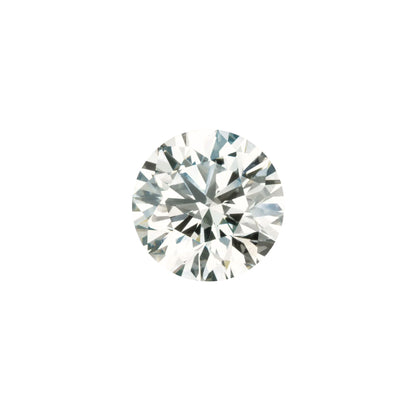 The Selene | 18k | White | Size 5.5 | Stone Round | B Quality | 1.5ct | Moss Ring Box | Custom Engraving:  +$0