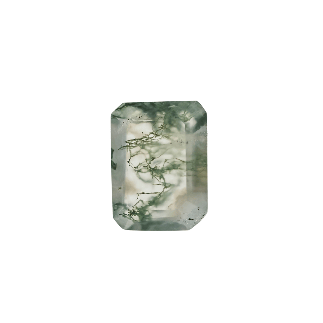 The Sage | 14k | Yellow | Size 7 | Stone MOS33 | Moss Ring Box | Custom Engraving:  +$0