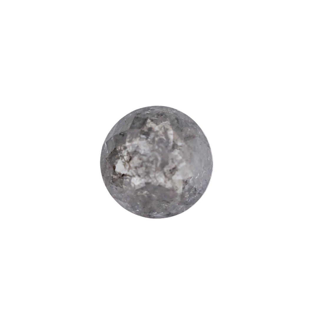 The Calisto | Platinum | White | Size 7 | Stone RB54 | Apricot Ring Box | Custom Engraving:  +$0