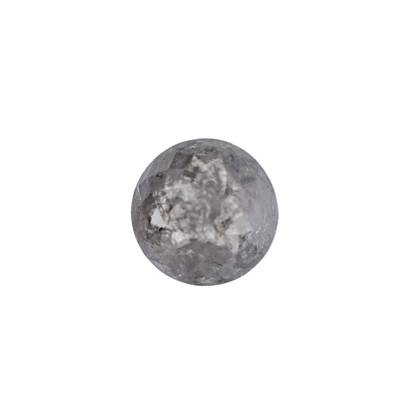 The Calisto | Platinum | White | Size 7 | Stone RB54 | Apricot Ring Box | Custom Engraving:  +$0