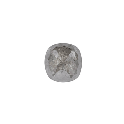 The Calisto | 14k | White | Size 5 | Stone CU4 | Apricot Ring Box | Custom Engraving:  +$0