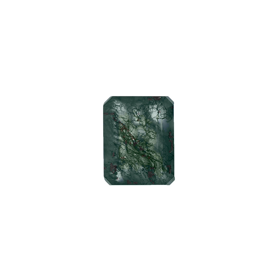 The Sage | 14k | Yellow | Size 5.5 | Stone MOS92 | Moss Ring Box | Custom Engraving:  +$0