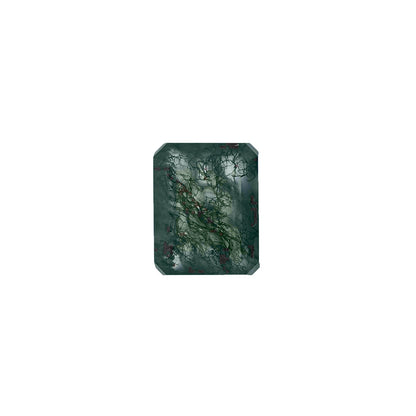 The Sage | 14k | Yellow | Size 5.5 | Stone MOS92 | Moss Ring Box | Custom Engraving:  +$0