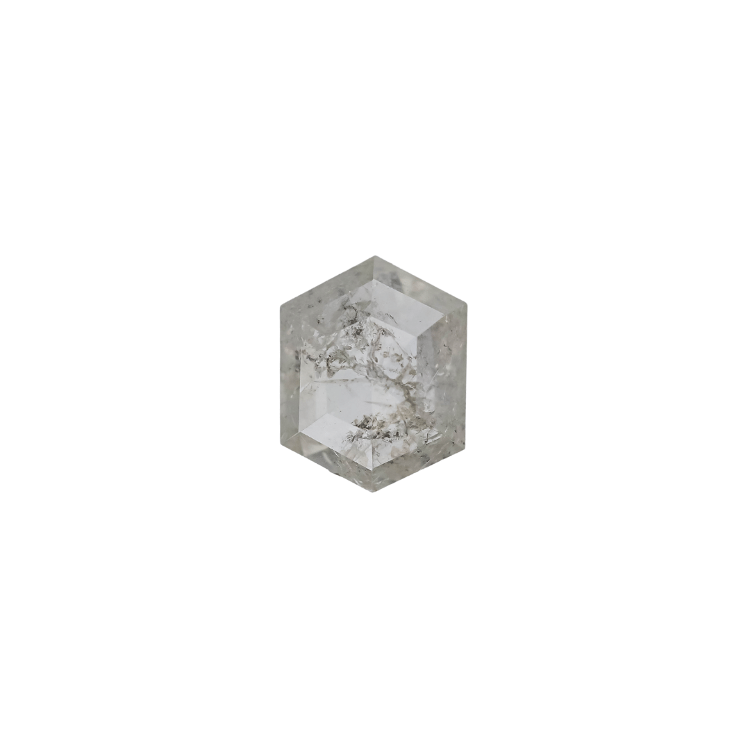 The Calisto | 14k | White | Size 5.5 | Stone HX70 | Moss Ring Box | Custom Engraving:  +$0