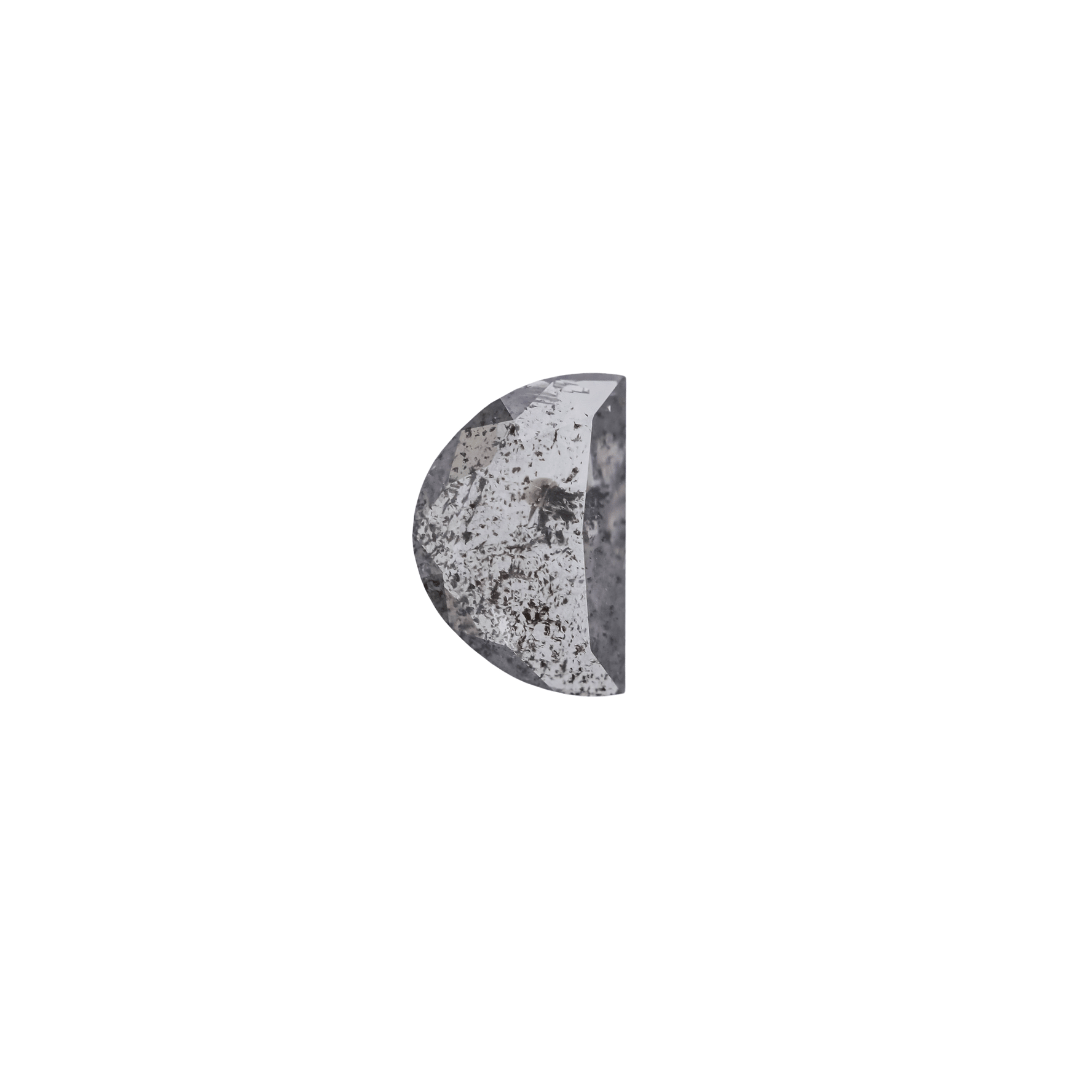 The Phoenix | 14k | White | Size 5 | Stone MO6 | Lagoon Ring Box | Custom Engraving:  +$0