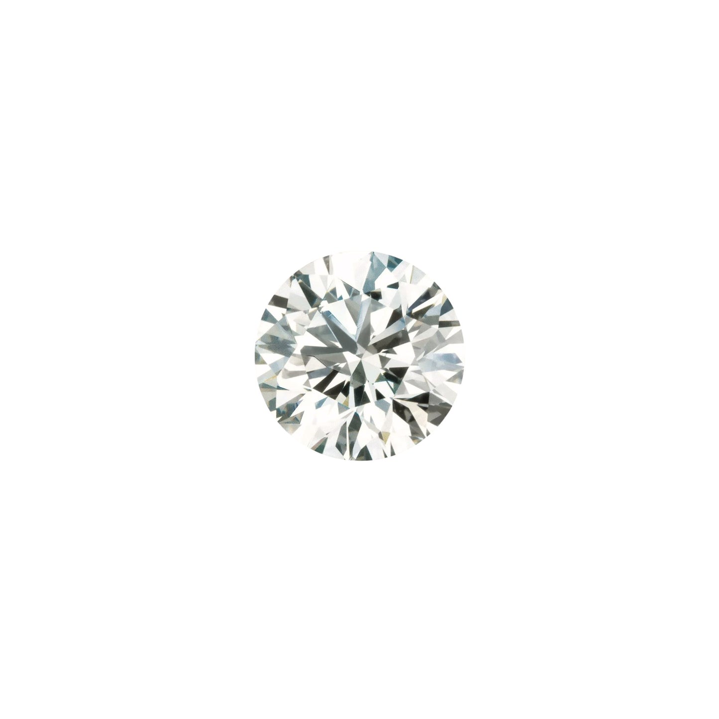The Vega | 14k | White | Size 7.5 | Stone Round | B Quality | 1ct | Lagoon Ring Box | Custom Engraving:  +$0
