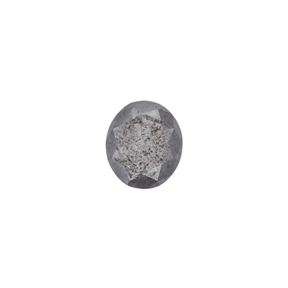 The Mini Luna | 18k | Yellow | Size 6.25 | Stone OV53 | Gray Ring Box | Custom Engraving:  +$0