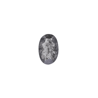 The Calisto | 18k | White | Size 6 | Stone OV26 | Moss Ring Box | Custom Engraving:  +$0