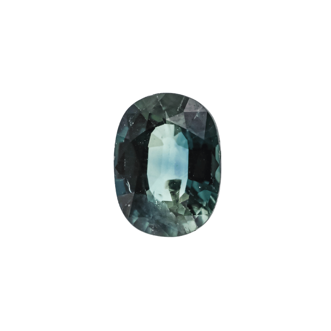 The Skye | Platinum | White | Size 8.5 | Stone SA33 | Green Ring Box | Custom Engraving:  +$0