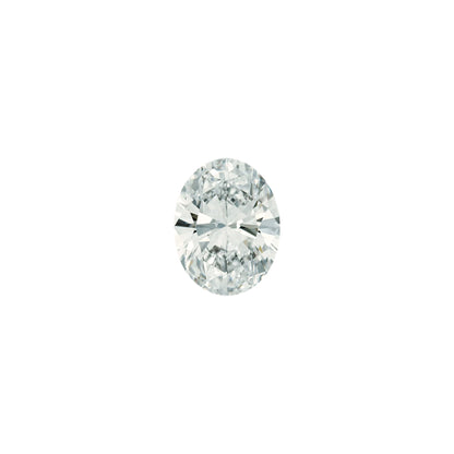 The Lynx | 14k | White | Size 8 | Stone Oval | B Quality | 1ct | Apricot Ring Box | Custom Engraving:  +$0