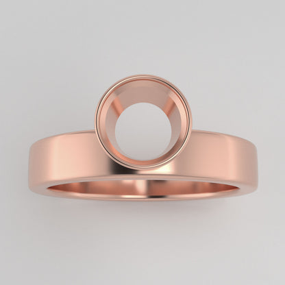 The Phoenix | 14k | Rose | Size 8.75 | Stone HX93 | Moss Ring Box | Custom Engraving:  +$0
