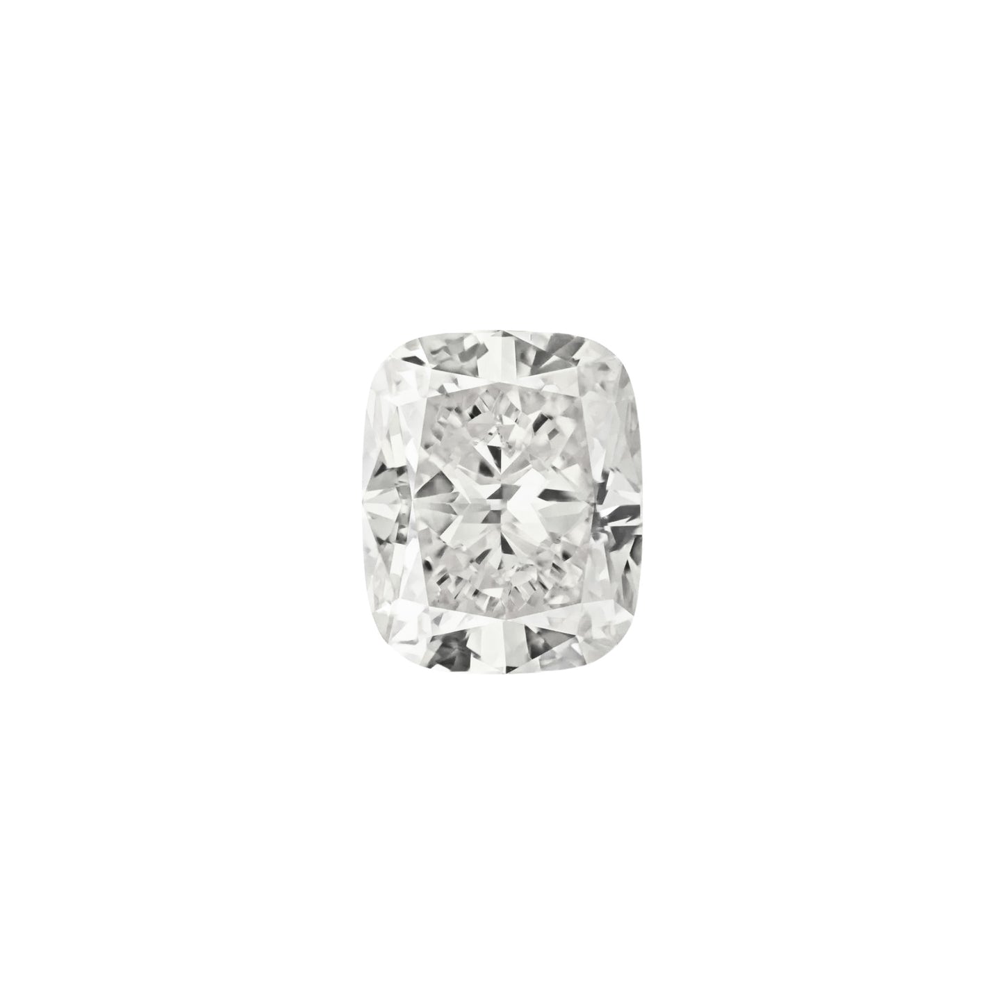 The Selene | 14k | White | Size 8 | Stone Elongated Cushion | A Quality | 1ct | Dune Ring Box | Custom Engraving:  +$0