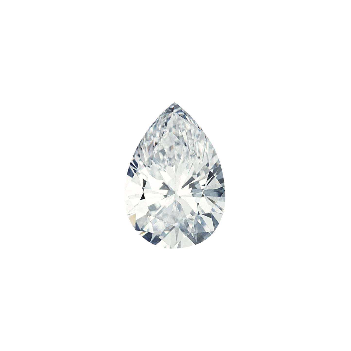 The Celeste | 14k | Yellow | Size 4 | Stone Pear | B Quality | 2ct | Apricot Ring Box | Custom Engraving:  +$0