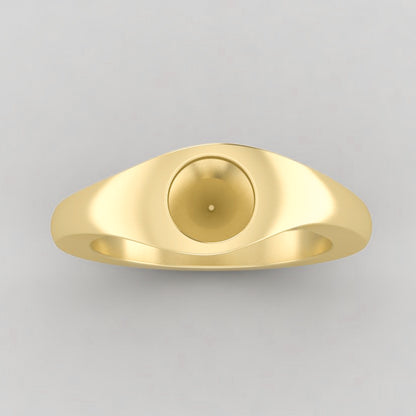 The Apollo | 14k | Yellow | Size 14 | Stone RB20 | Blue Ring Box | Custom Engraving:  +$0