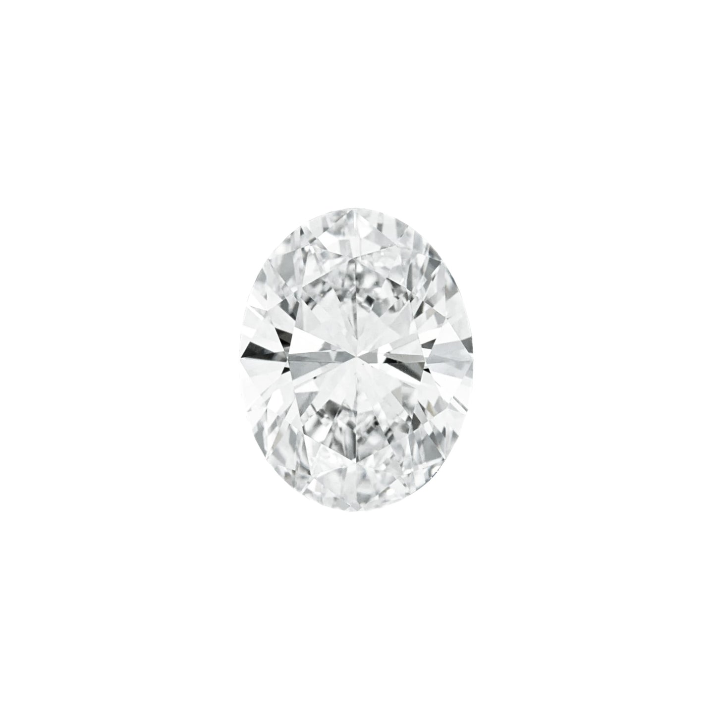 The Sienna | 14k | White | Size 8.5 | Stone Oval | A Quality | 2ct | Dune Ring Box | Custom Engraving: Everywhere +$75