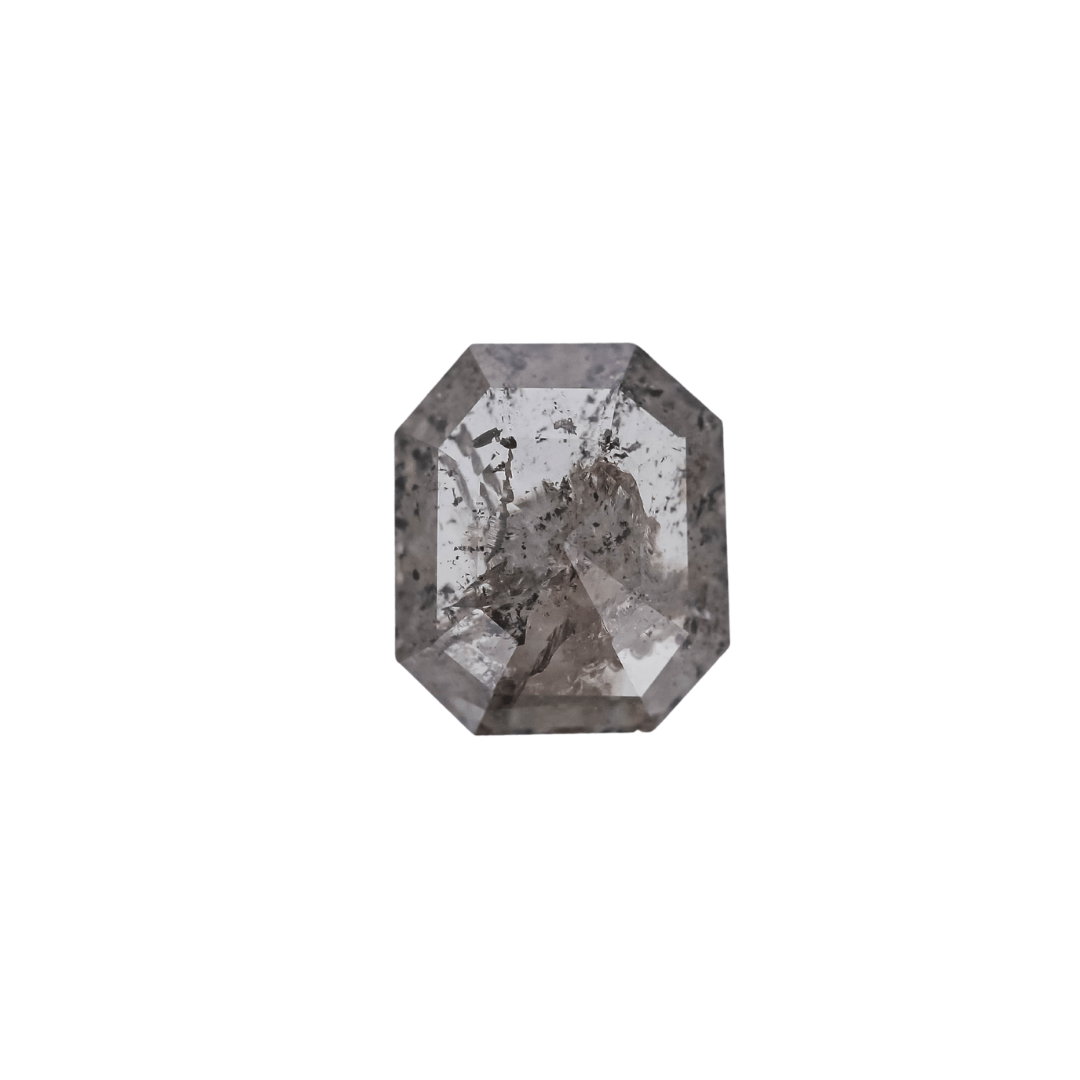 The West | 14k | White | Size 6 | Stone EMC21 | Green Ring Box | Custom Engraving:  +$0