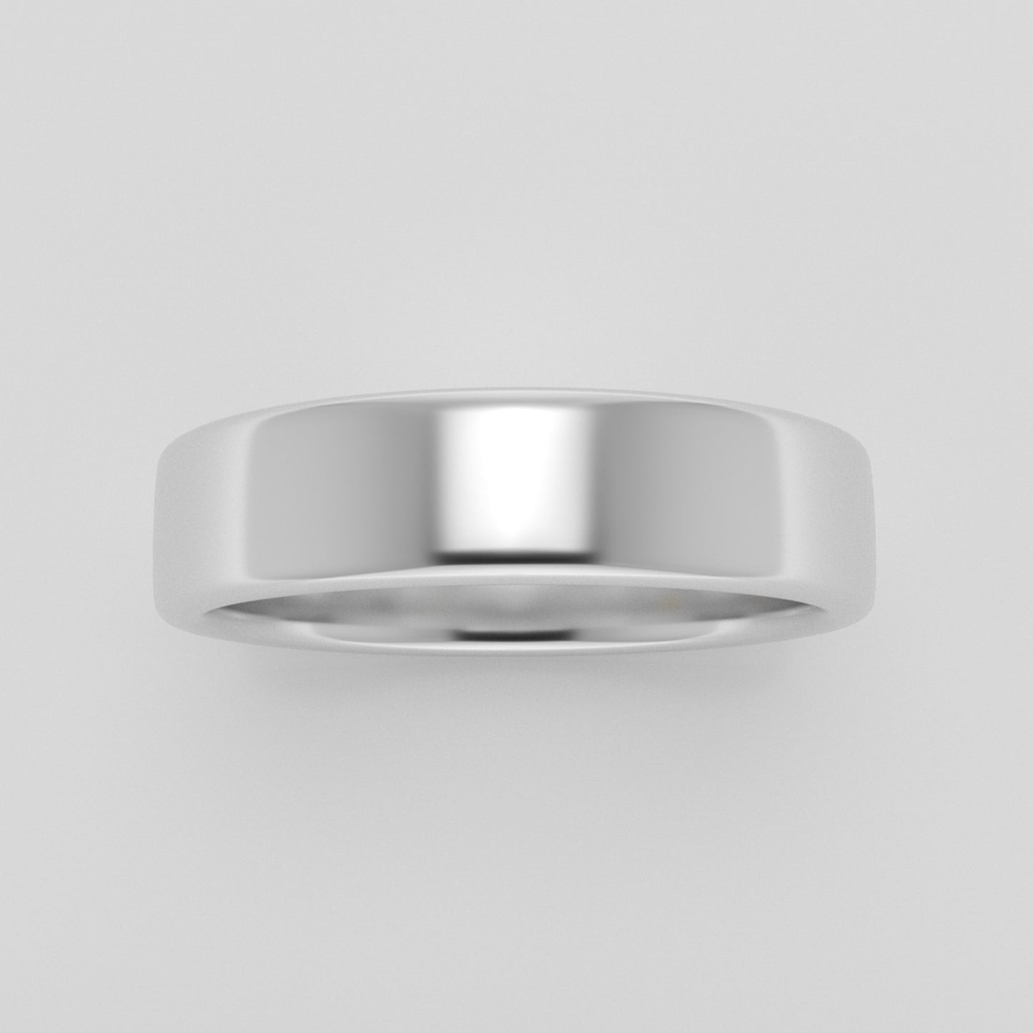 The Atlas | Platinum | White | Size 5.75 | Stone MPR1 | Lagoon Ring Box | Custom Engraving:  +$0