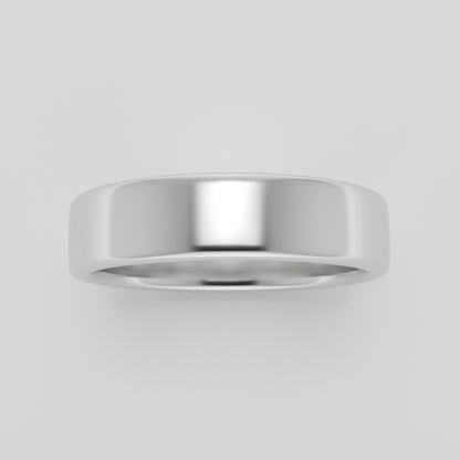The Atlas | Platinum | White | Size 5.75 | Stone MPR1 | Lagoon Ring Box | Custom Engraving:  +$0