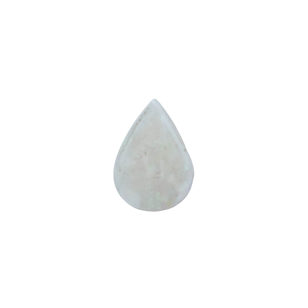 The Celeste | Platinum | White | Size 6 | Stone OP154 | Lagoon Ring Box | Custom Engraving: K + K  +$75
