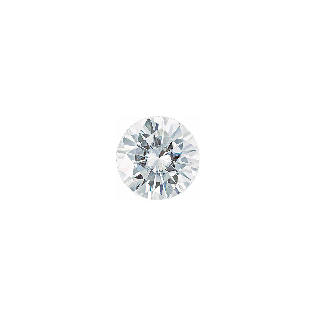 The Vega | Platinum | White | Size 7 | Stone Moissanite | Round | 7mm | Moss Ring Box | Custom Engraving:  +$0