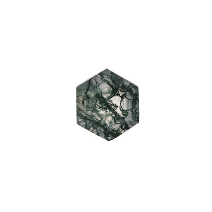 The Lyra | 14k | White | Size 5 | Stone MOS5 | Green Ring Box | Custom Engraving:  +$0