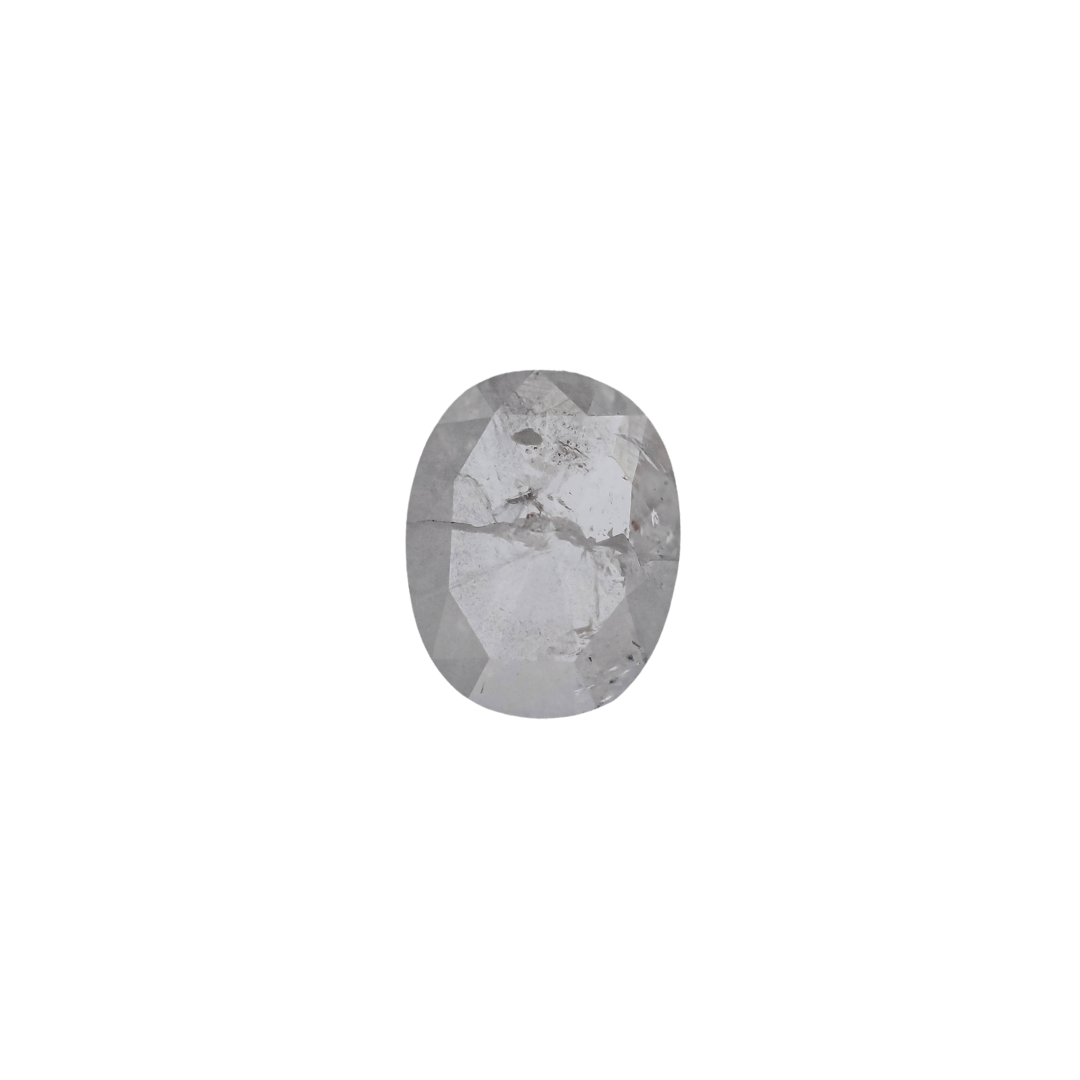 The Aurora | 14k | White | Size 9 | Stone OV41 | Lagoon Ring Box | Custom Engraving:  +$0