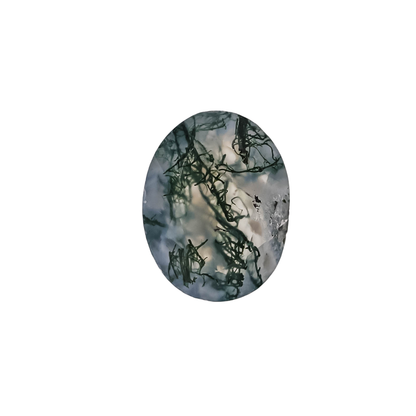 The Mira | 14k | White | Size 9 | Stone MOS295 | Moss Ring Box | Custom Engraving:  +$0