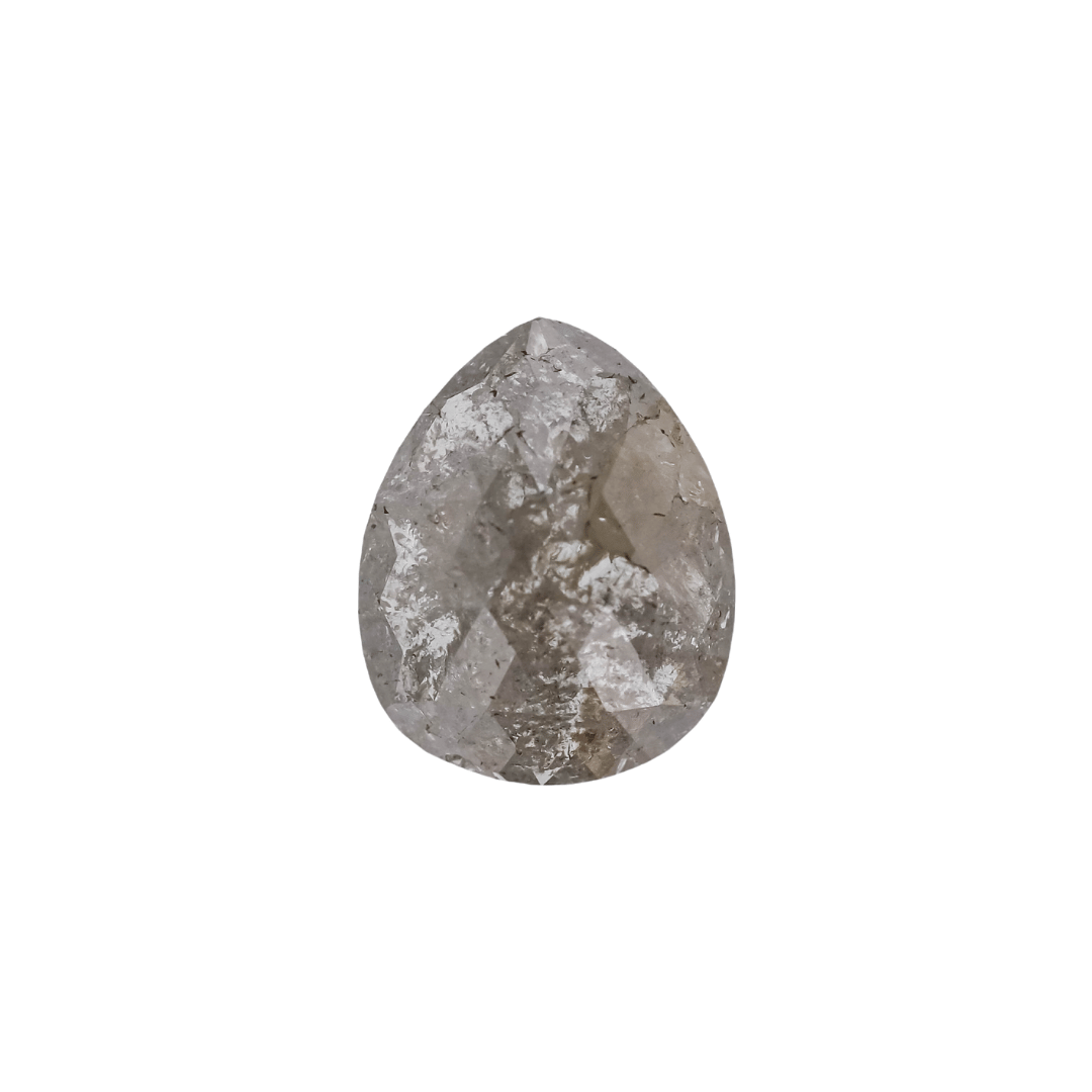 The Celeste | 18k | White | Size 6.75 | Stone PS92 | Gray Ring Box | Custom Engraving:  +$0