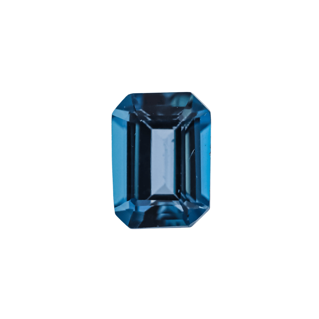 The Wolfe | 14k | White | Size 6.75 | Stone BT5 | Blue Ring Box | Custom Engraving:  +$0