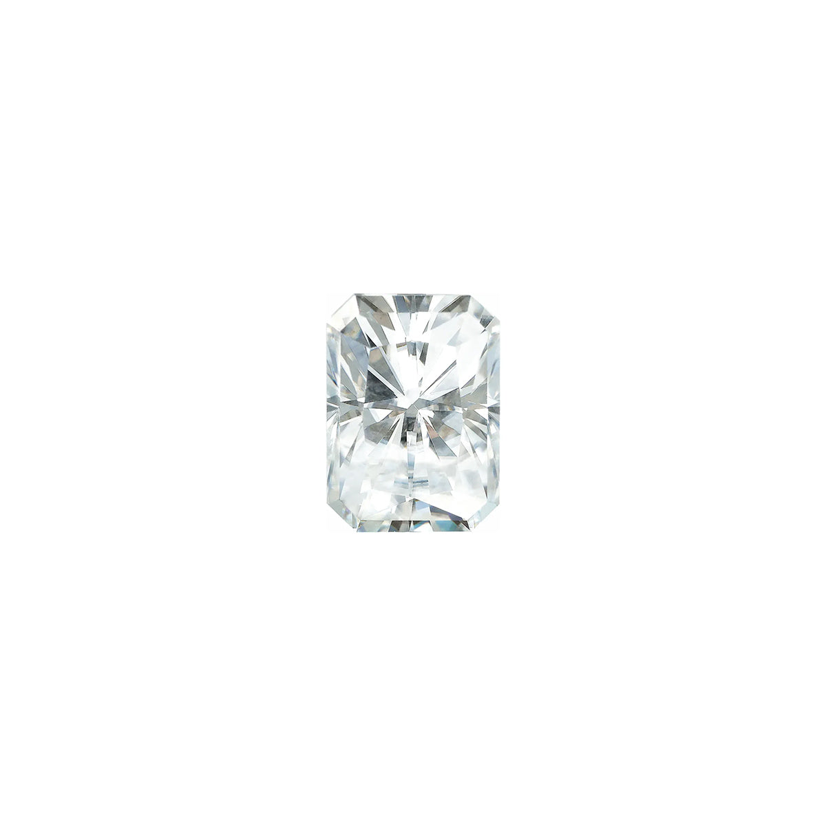 The Sage | 14k | Yellow | Size 6.5 | Stone Moissanite | Radiant | 7x5mm | Apricot Ring Box | Custom Engraving:  +$0