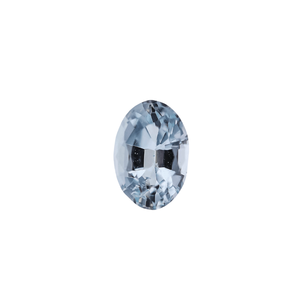The Celeste | 14k | Yellow | Size 6 | Stone AQ1 | Dune Ring Box | Custom Engraving: Promise +$75