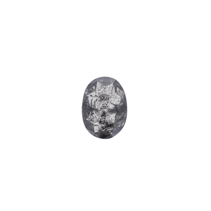 The Mira | 14k | White | Size 5 | Stone OV24 | Lagoon Ring Box | Custom Engraving:  +$0