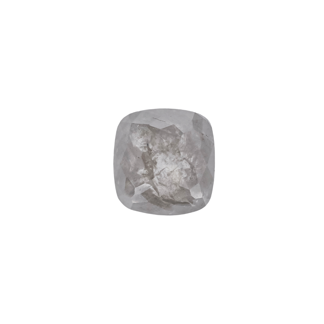 The Stella | Platinum | White | Size 7.5 | Stone CU3 | Lagoon Ring Box | Custom Engraving: TDR +$75