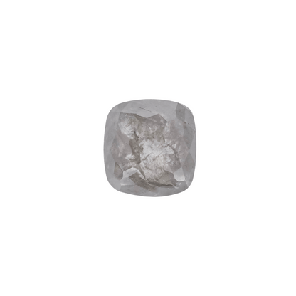 The Stella | Platinum | White | Size 7.5 | Stone CU3 | Lagoon Ring Box | Custom Engraving: TDR +$75