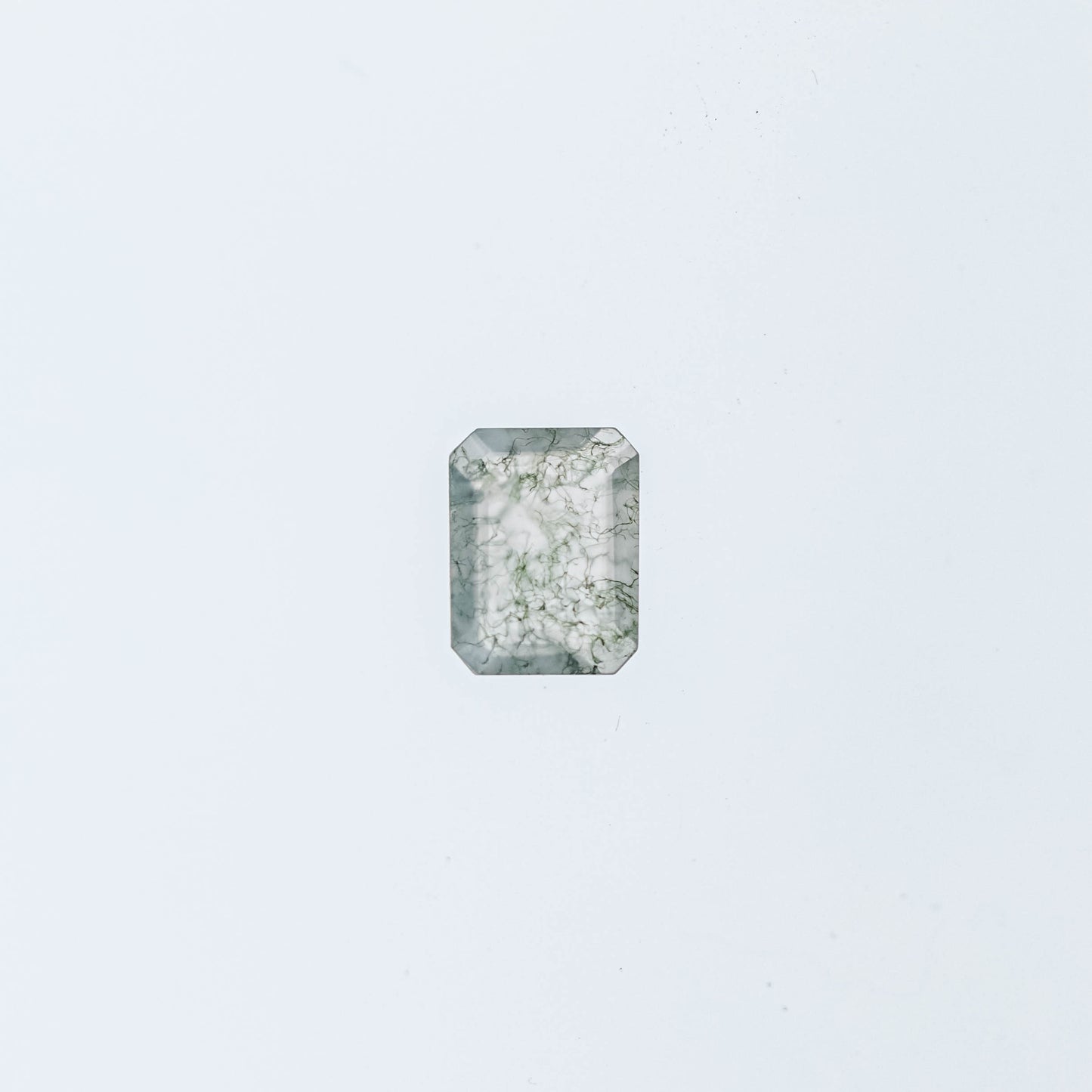 The Calisto | 14k | White | Size 7.25 | Stone MOS34 | Fremont Ring Box | Custom Engraving:  +$0