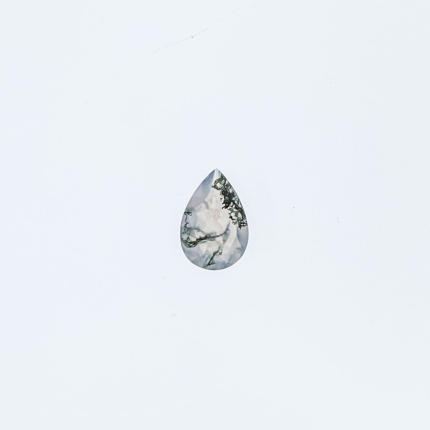 The Celeste | Platinum | White | Size 6 | Stone MOS56 | Sand Dune Ring Box | Custom Engraving:  +$0