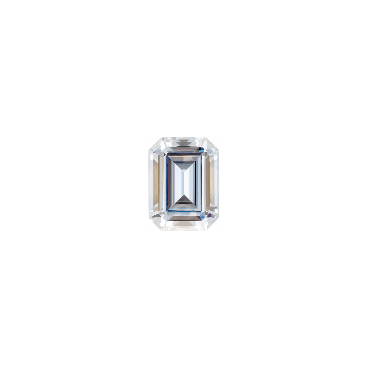 The Calisto | 14k | Yellow | Size 7 | Stone Moissanite | Emerald | 6x4mm | Antelope Ring Box | Custom Engraving:  +$0