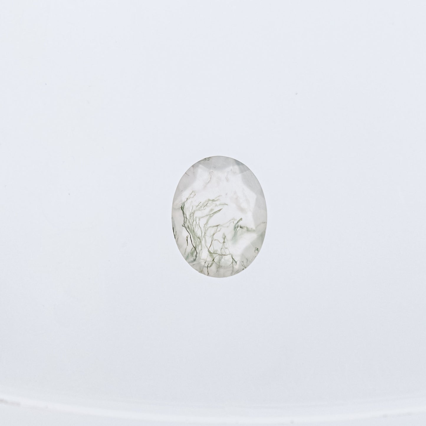 The Calisto | 14k | White | Size 10.5 | Stone MOS19 | Cinque Ring Box | Custom Engraving:  +$0
