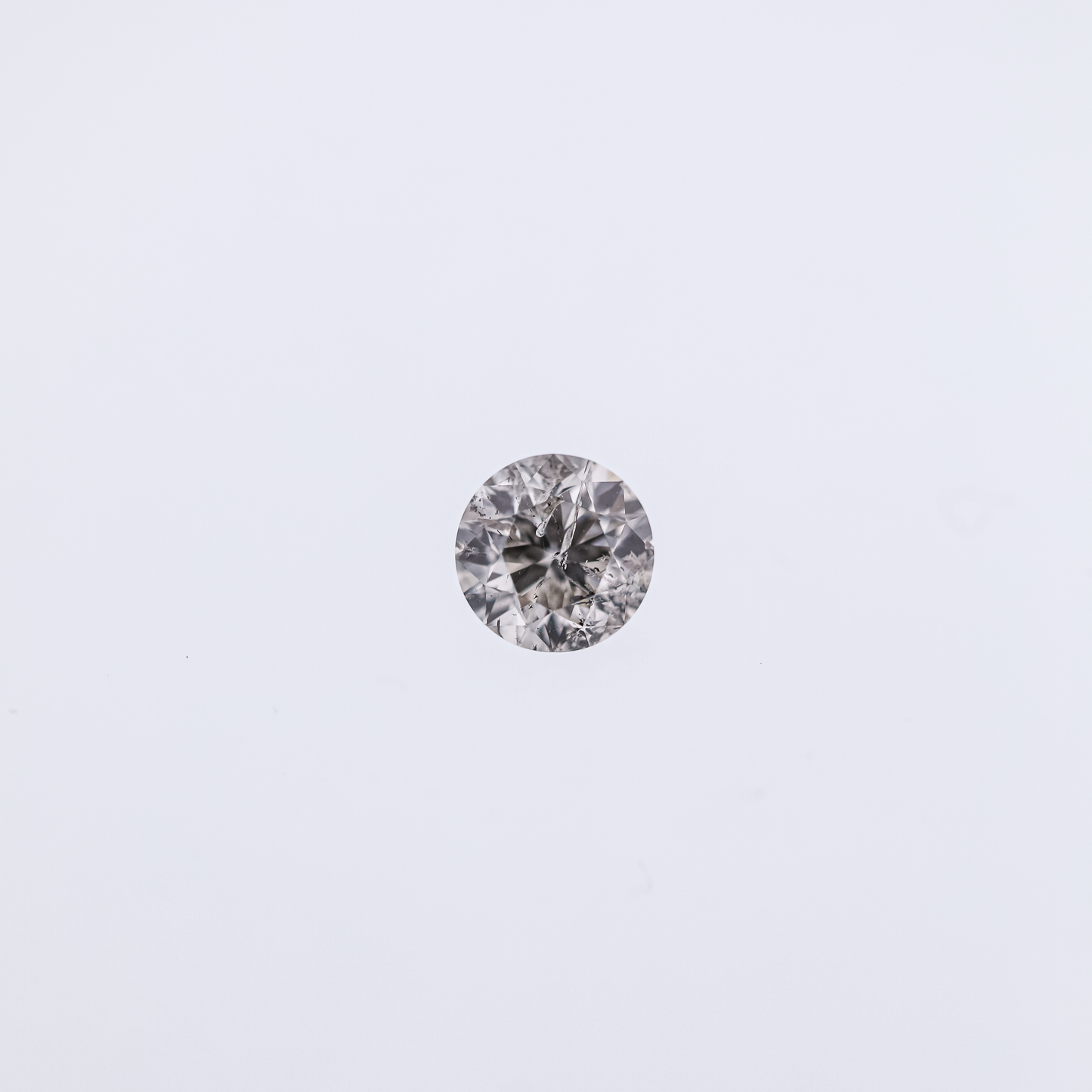 The Aurora | 18k | White | Size 8.5 | Stone CLR34 | Antelope Ring Box | Custom Engraving:  +$0