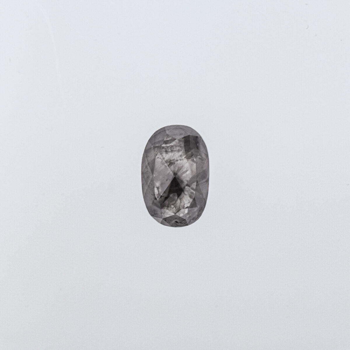 The Soleil | Platinum | White | Size 7 | Stone OV18 | Sand Dune Ring Box | Custom Engraving: Fishy +$75